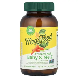 MegaFood Baby & Me 2™, Prenatal Multi, 120 Tablets | HSA/FSA Eligible