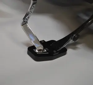 KickPad- permanently mounted to the kickstand for various harley motorcycles