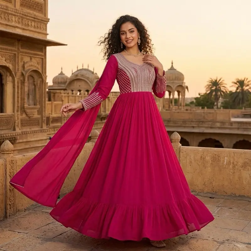 Women's Casual Indian-Pakistani Dress, Womenswear Fashion Piece