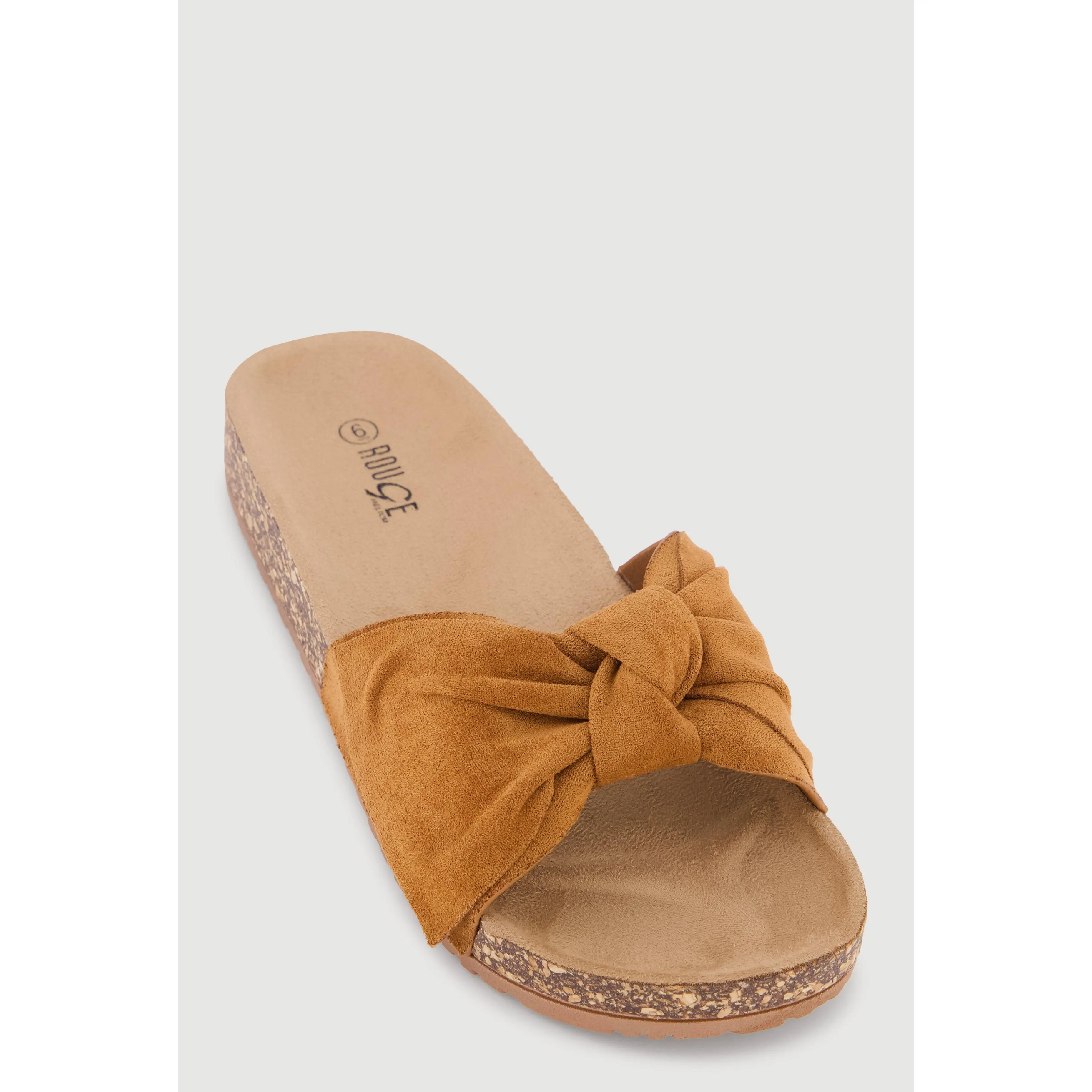 Bow Band Footbed Sandals