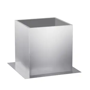 Roof Curb for Exhaust Fan-23” Square x 20”High Flat Roof Curb,18 Gauge Galvanized Steel Construction