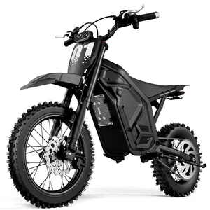 ABKDO Electric Dirt Bike 5000W Peak Power,  for Adults & Teens: 50MPH Top Speed, 60V 25Ah Battery,30- 45-Mile Range for Commuting & Trail Riding
