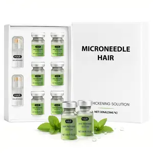 Micro Infusion Hair Thickening Serum, Scalp Care Treatment with Ginger Root Extract, Peppermint Oil & Sophora Flavescens, Hydrating Hair Care for Fuller, Stronger-Looking Hair, Women & Men