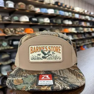 Barnes Woven Patch 7 Panel Hat - Realtree Advantage