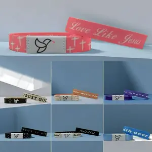 Daily Bible Verse Bracelet ， the devotion bracelet，inspirational christian gift  , NFC Notifications,  Bible Verse Fashion Bracelet，Motivational Quote Peace Bracelet, Scripture  Bracelet， easter gift， springtok，Personalized，Religious Emblem, Jesus