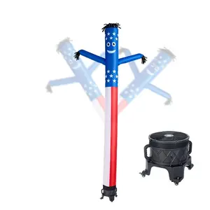 Summervibes VEVOR Inflatable Tube Man with Blower, 20 ft Tall, Wacky Waving Wind Flying Inflatable Dancing Tube Guy with 1 HP IPX3 Waterproof Blower Fan, for Outdoor Advertising Business Store Party Decoration
