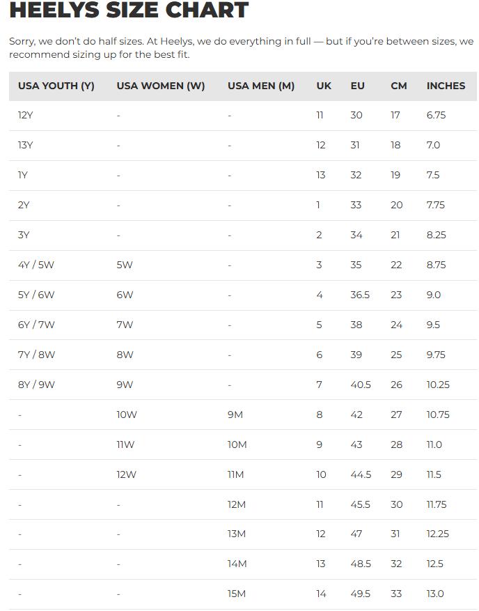 Reebok Heelys - Classic Shoes with Wheels 