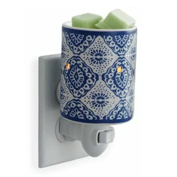 INDIGO PORCELAIN Pluggable Warmer by Candle Warmers