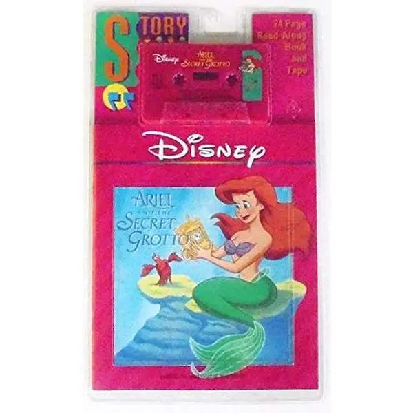 Used Walt Disney Productions The Little Mermaid - Ariel and the Secret Grotto Paperback Story Book, 0.18 lb English Educational Reading Material with Character Pages for Children (School & Office Stationery Supplies, Happy Beautiful Series)