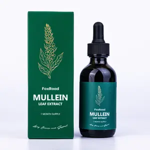 Mullein Leaf & Chlorophyll Extract Drops For Lung Detox Healthcare Supplement