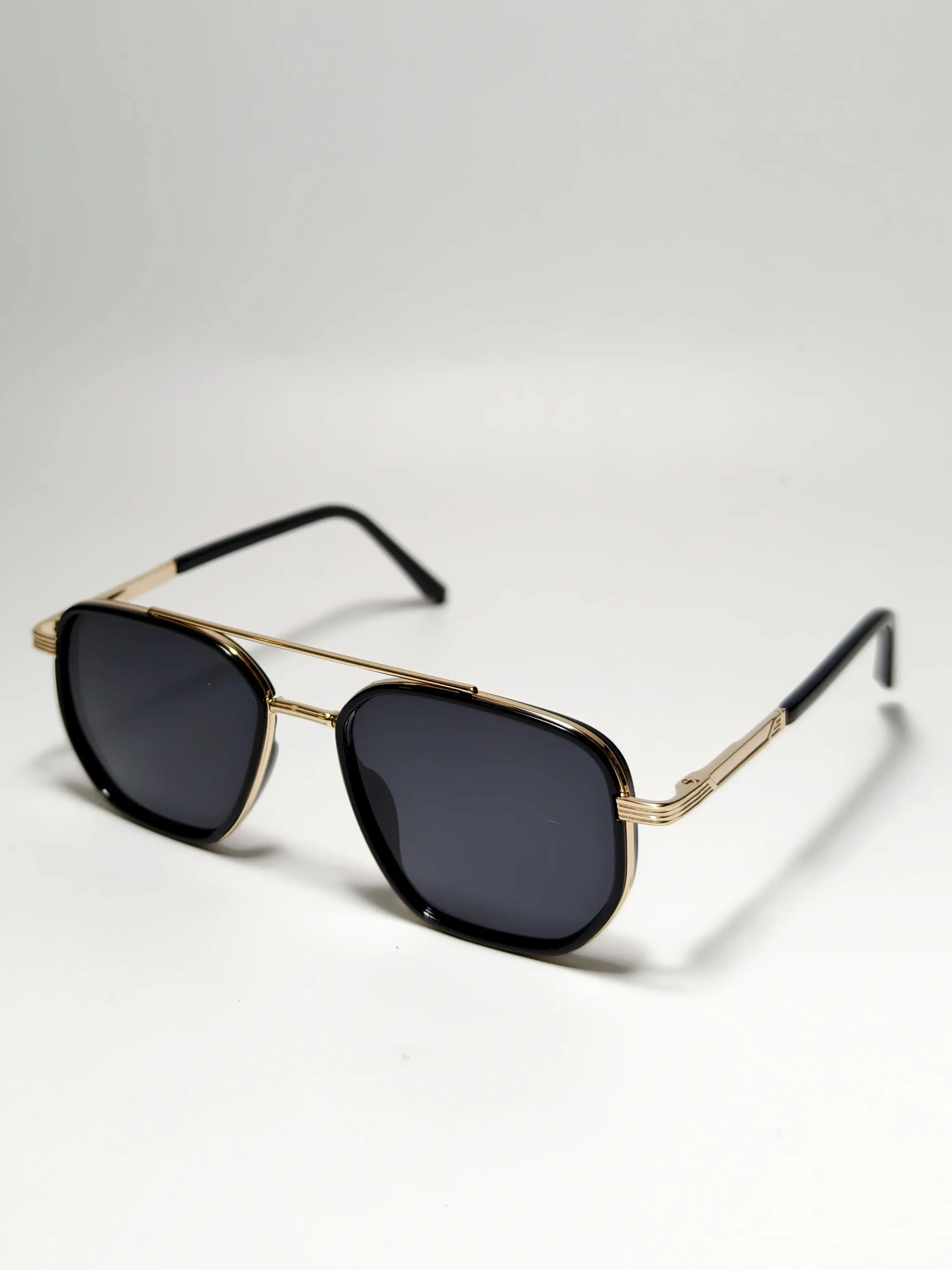 Men's Retro Aviator Sunglasses, 90s Vintage Metal Cowboy Western Style, Outdoor Commute Vacation, Music Festivals Beach Travel