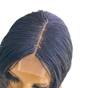 short purple mixed micro twist