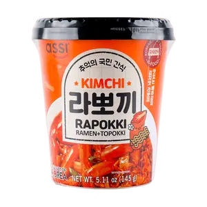 ASSI BRAND Rapokko Ramen Topokki Kimchi 145g