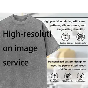 High-resolution image service,Washable T-shirts Top Summer
