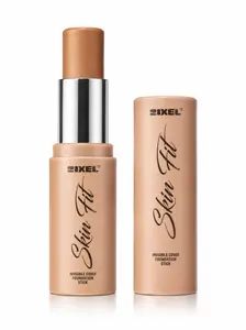 Zikel Skin Fit Foundation Stick – Full Coverage, Flawless Matte Finish