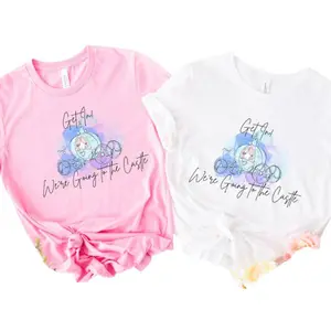 Cinderella Castle Carriage Shirt – Matching Vacation Tee, Family Trip Graphic T-Shirt