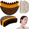 Face Lymphatic Contour Brush for Jawline & Chin Sculpting Dry Brushing Massager for Lymphatic Drainage & Facial Fatigue Relief Ergonomically Designed to Fit The Skin Precisely 1PCS Beauty Roller Daily