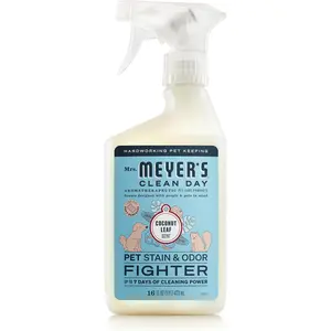 MRS. MEYER'S CLEAN DAY Pet Stain & Odor Fighter, Coconut Leaf Scent, 16oz
