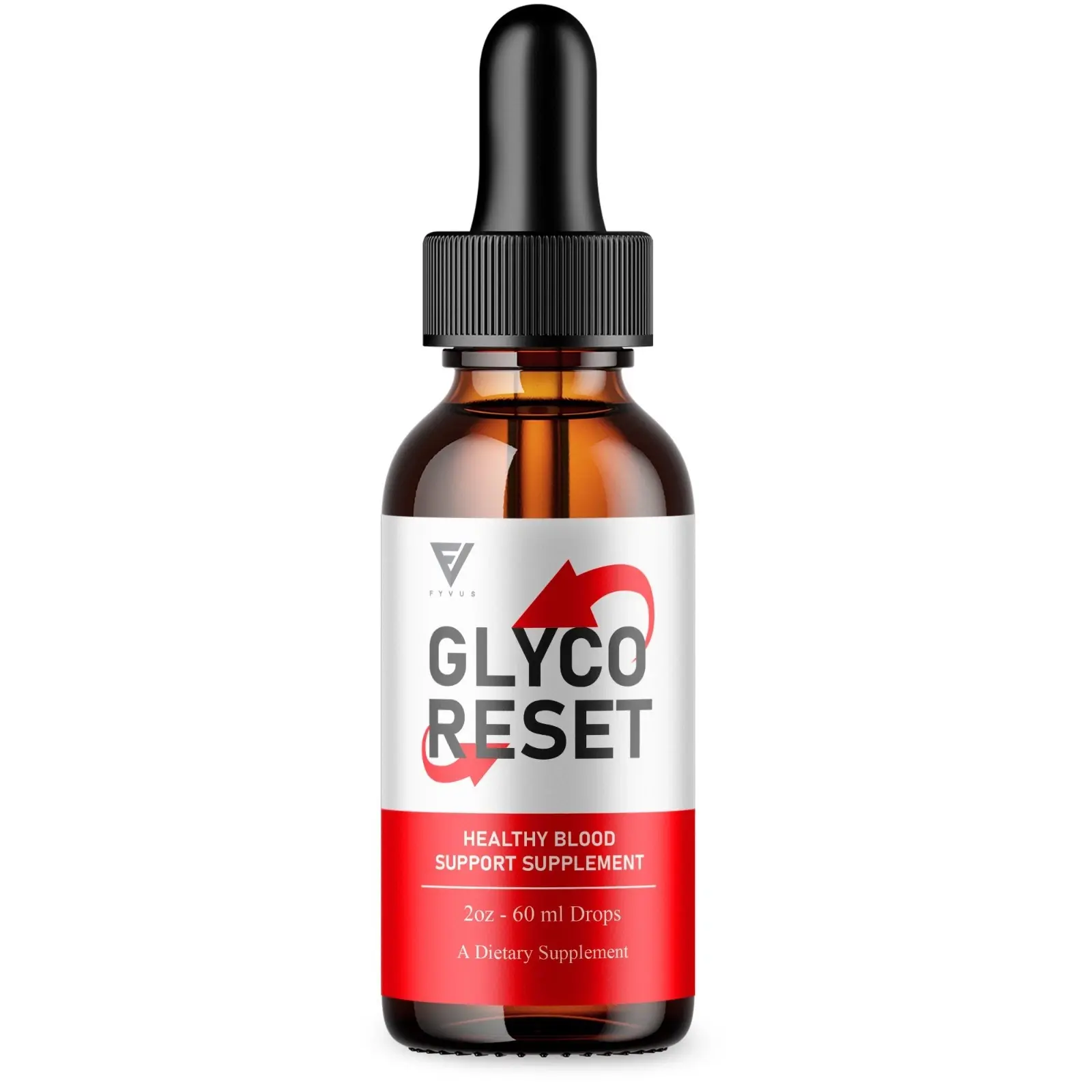 Glyco Reset Drops, GlycoReset Premium Blood Support Supplement (2oz)