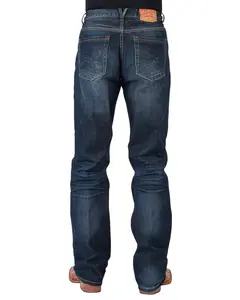 Stetson Men's Men'S Modern Fit Bootcut Jeans - 11-004-1312-4070 Bu