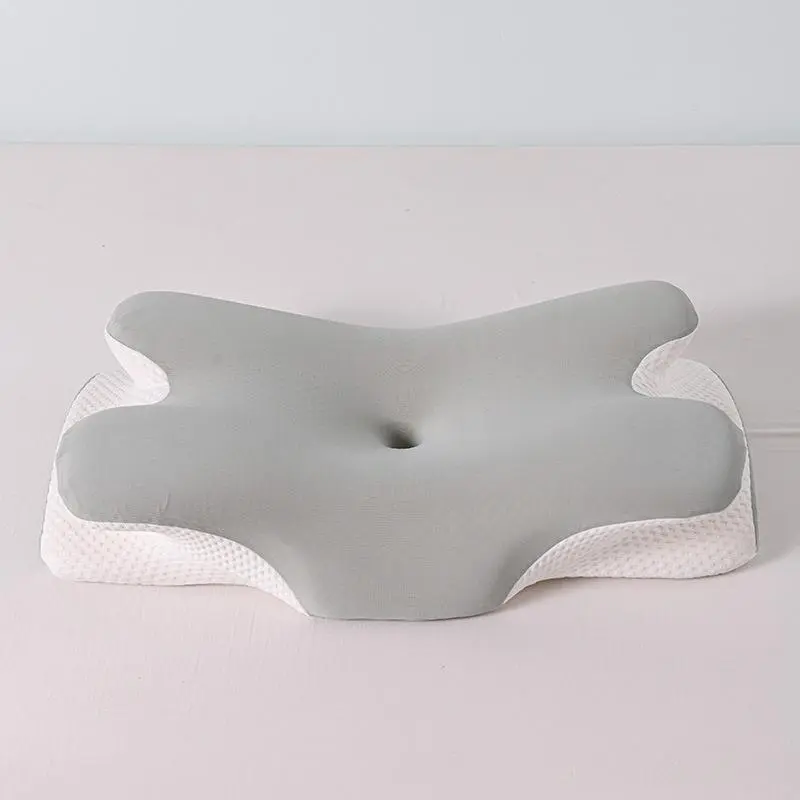 Cervical Neck Support Memory Foam Pillow, Ergonomic Orthopedic Contour Cooling Pillow for Pain Relief, Bed Pillow for Side Back Stomach Sleepers