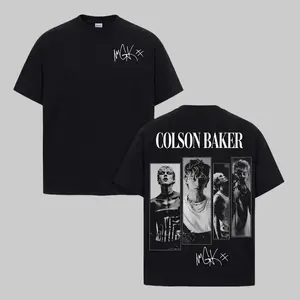 Machine Gun Kelly Colson Baker Premium Gildan 5000 100% Cotton Heavy Tee | Aesthetic Alt Punk Rock Concert Merch Gift | Unisex Fit Oversized Streetwear Top