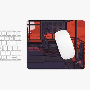 Nostalgic Anime Sasuke Mouse pad - Gaming, Home Office Decor, Workstation Accessory, Gifts for Students, Cozy Vibes, Anime Merch, Naruto merch