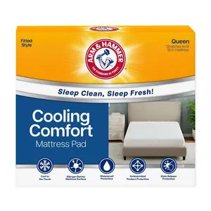 Arm & Hammer Queen Cooling Comfort Mattress Pad