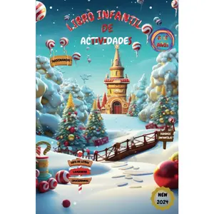 LIBRO INFANTIL DE ACTIVIDADES 8-12 AÑOS: Libro de juegos educativos a todo color que contiene: Sopa de Letras, Sudokus infantiles, Laberintos, Crucigramas y Adivinanzas. (Spanish Edition)