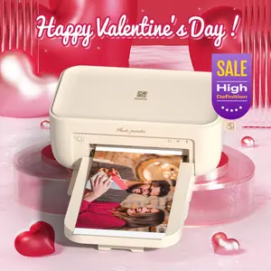4x6 Photo Printer with 20 Sheets & 1 Ribbon, Unique Anniversary & Valentine's Day Gift, Couple Gift, GiftedInLove, Instant Picture Printer