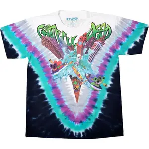 Grateful Dead Wake of the Flood Tie Dye T-Shirt Grateful Dead Wake of the Flood Tie Dye T-Shirt