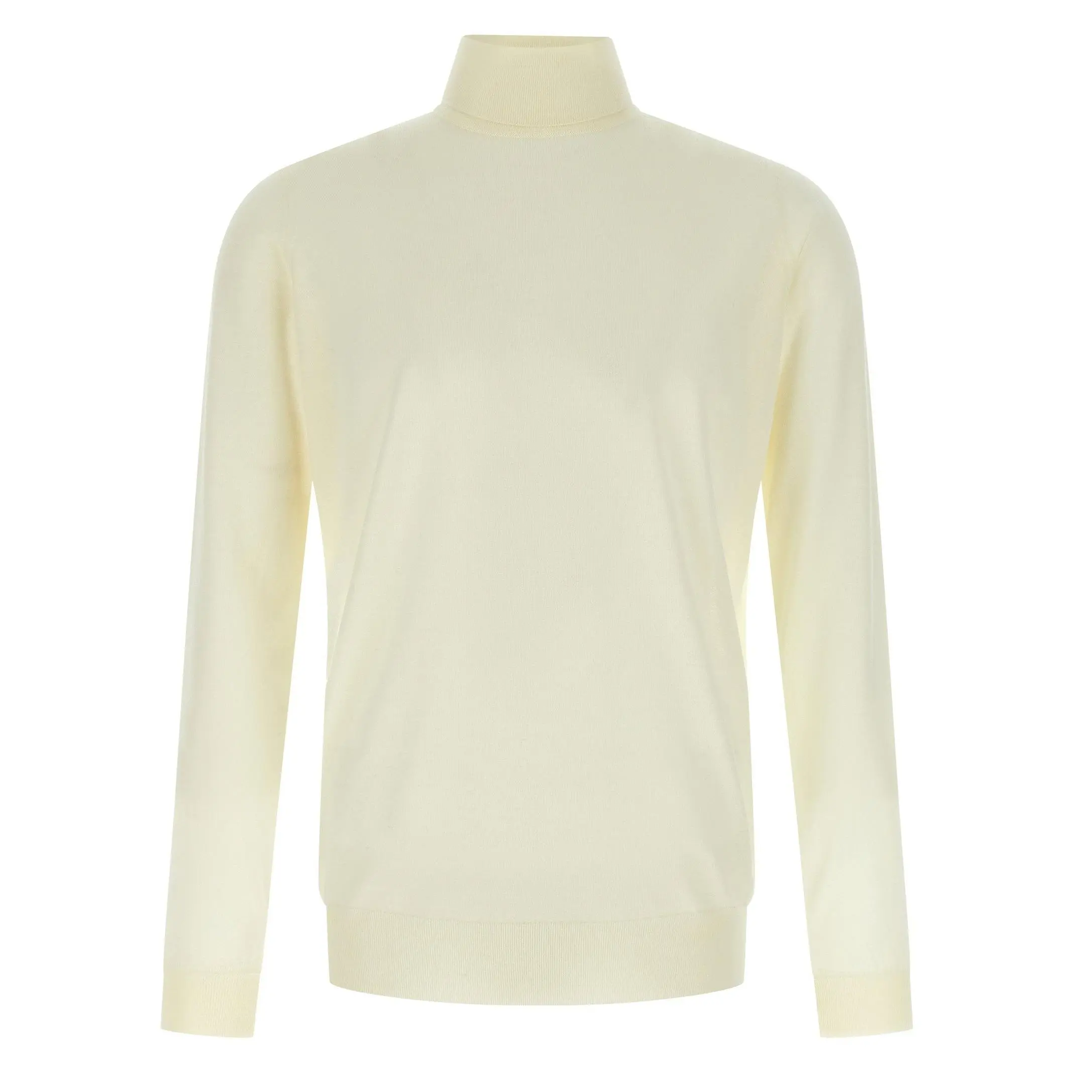 Women's Basic Fitted Sweater - Long Sleeve Casual Turtleneck Pullover in Thin Wool with True-to-Size Fit