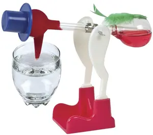 Original Drinking Bird Retro Science Toy Thermodynamic Magic No Batteries Sealed Glass Vibrant Red Liquid for Curious Minds