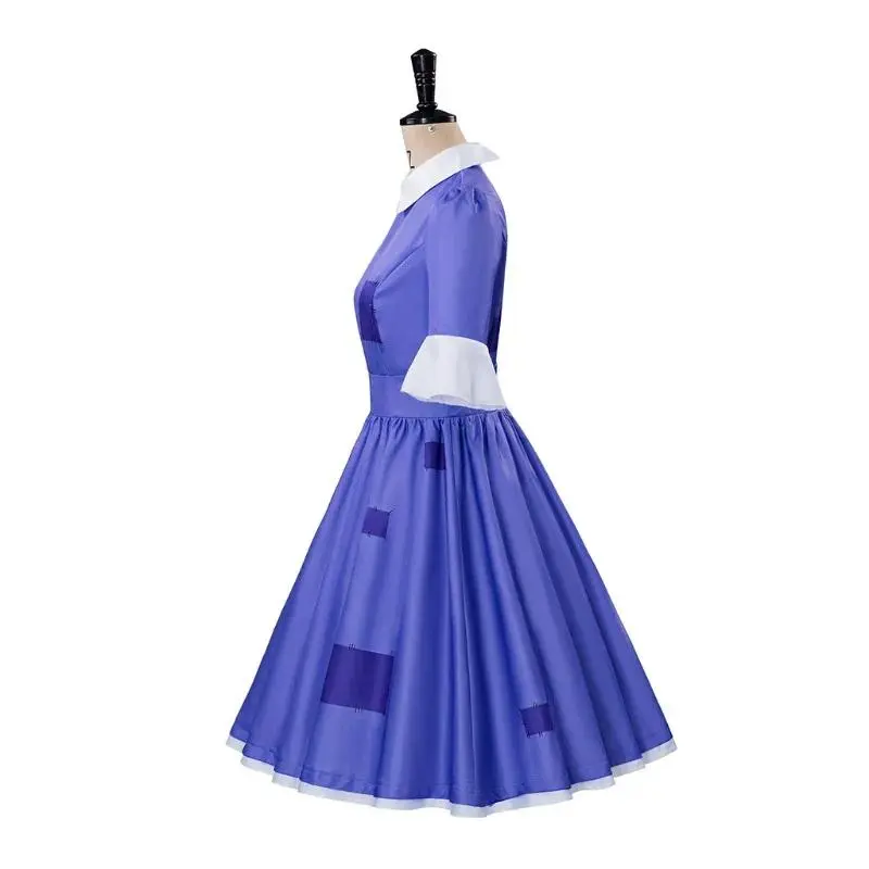 Ragatha Cosplay Costume for Women, The Amazing Digital Circus Printed Polyester Gown, Adult Lady Halloween Wear for Stage Performance, Gowns, Yagata, Multi-Size, Clothes, Women's Clothes, Digital Print, Cosplay Wear, Dresses, Xxl, Stage Look, Multi-Size F