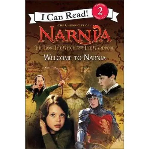 USED Book - The Lion, the Witch and the Wardrobe: Welcome to Narnia (I Can Read Book, Level 2) by Jennifer Frantz (Paperback) - english, Literature Book, Lucy