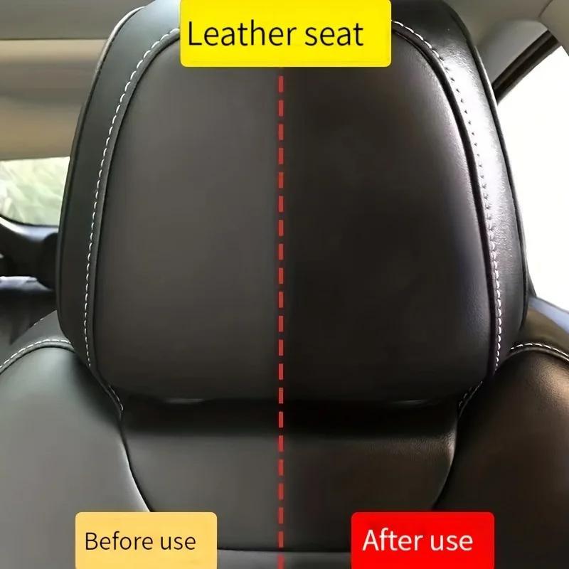 Car Leather Cleaning Cream, Multifunctional Car Leather Care Cream, Suitable for Car Seat, Leather Bag, Handbag, Clothes, Shoes