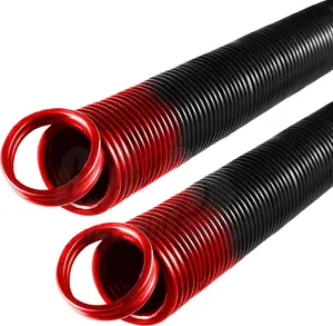 Garage Door Extension Springs For 150 lb. Door Weight (Pair) Red