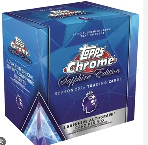 1 (ONE BOX) - 2026 Topps Chrome Premier League Soccer Sapphire Edition