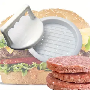 Patty Press Form Hamburger Mold Maker Round Meat Mince BBQ, Kitchen Tools