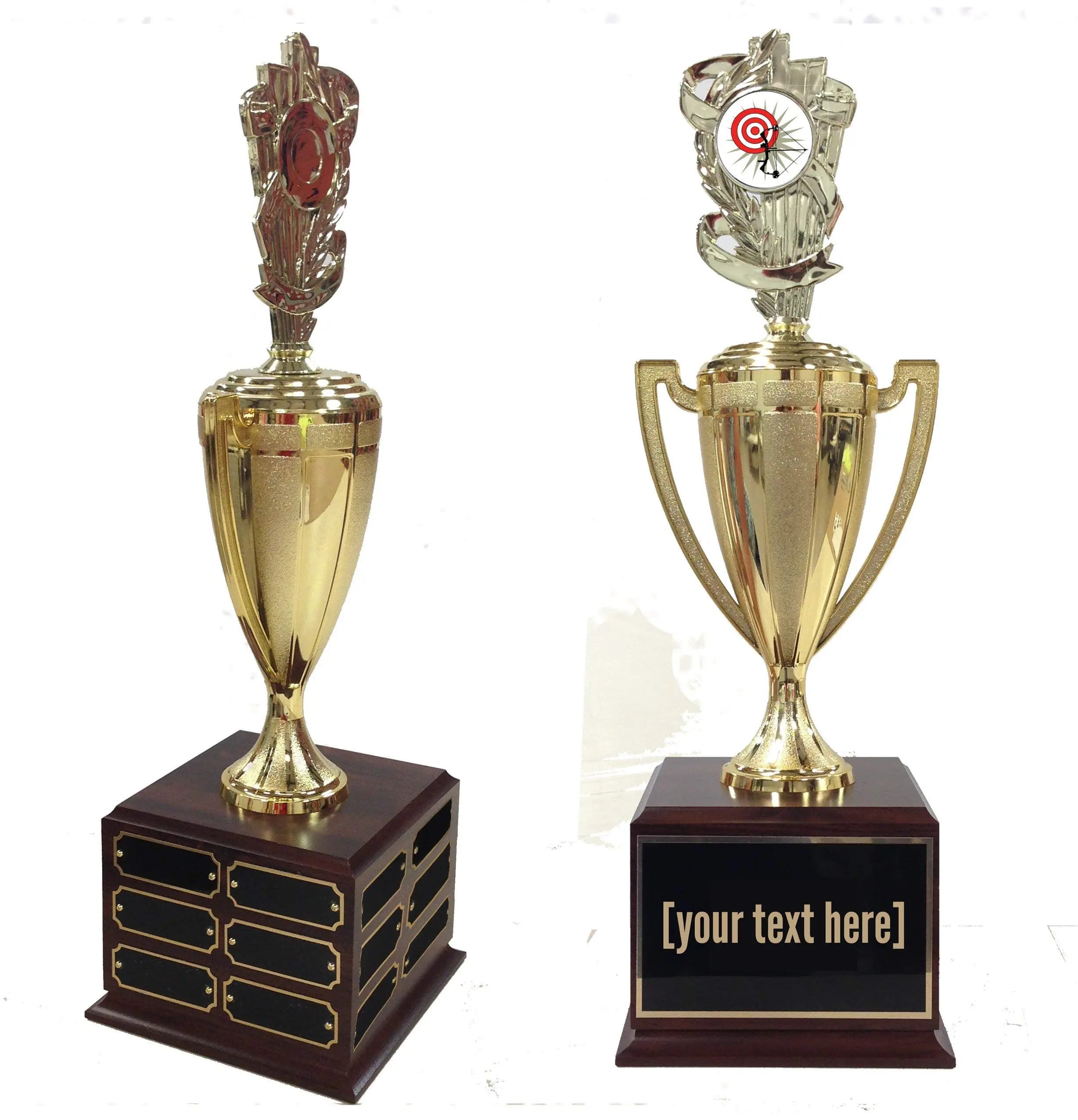 Archery Traveling Trophy (with logo)