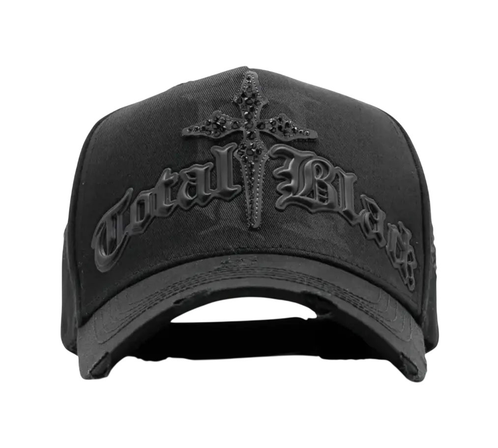 RUDE AWAKENINGS TOMBOCHIO TOTAL BLACK MENS SNAPBACK HAT ONLY!! RDCRUZ BLKOUT HAT ONLY!!