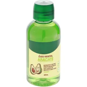 Trihair Óleo Capilar Abacate - Avocado Hair Oil for Deep Nourishment & Shine, Frizz Control, Vegan, Paraben-Free 60ml (2.02 Fl Oz)
