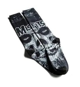 Affliction Men's Socks Misfits Skully