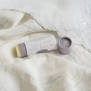 Tallow Lip Balm - Lavender & Honey