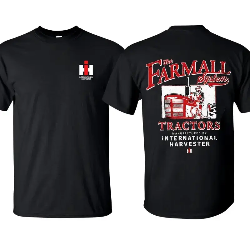Farmall System International Harvester 2-Sided T-Shirt,  IH Tractor Tee Farm Wear, Vintage IH Tractor Graphic Tee, Retro Farm Equipment Shirt, Farmer Gift,Farm Life Tee