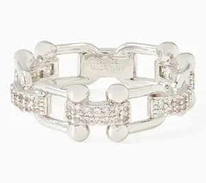 David Markstein Bronze Couture Status White Topaz Ring