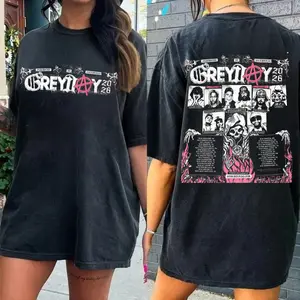 GreyDay 2026 North America Tour Shirt, Gift for Fan G 59 Merch Scrim Ruby Unisex Concert Tee, Sweatshirt, Hoodie
