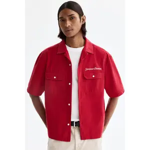 H&M Relaxed Fit Short-sleeved utility shirt