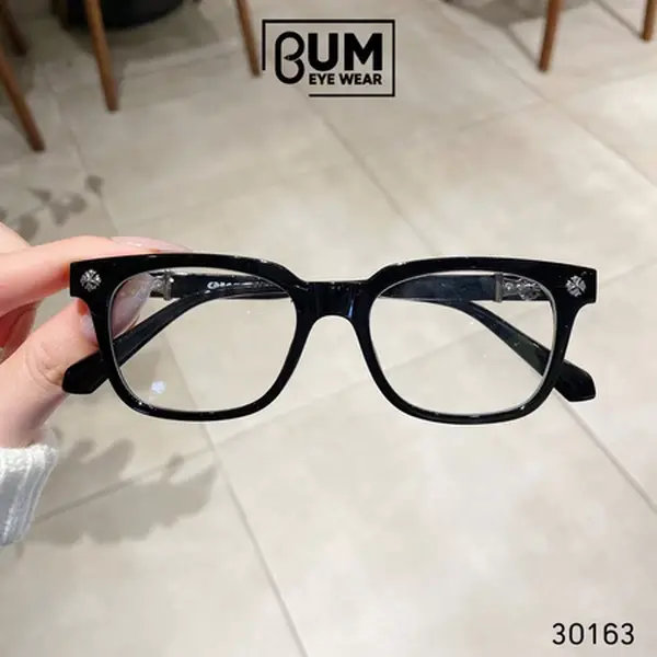 Cross Square Optical Eyeglasses Frame for Men & Women – Lightweight TR90 & Titanium Fashion Eyewear