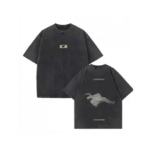 NF Like You Music Washed T-Shirt Cloud Album Hip Hop Unisex Vintage Cotton Loose Fit Menswear Top for Special Occasions